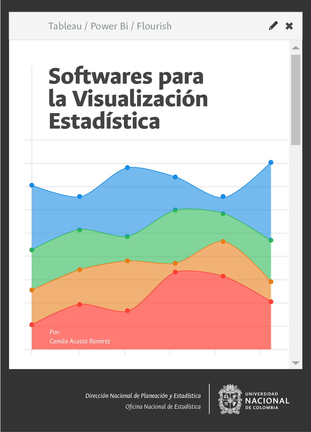 Softwares para la visualización estadística