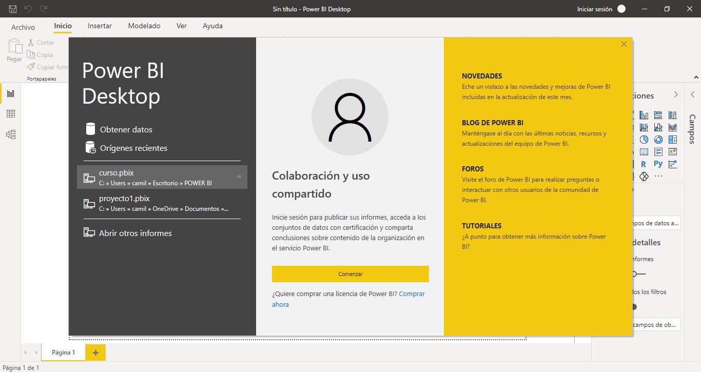 3.4 Forma de navegación | Softwares para la visualización estadística